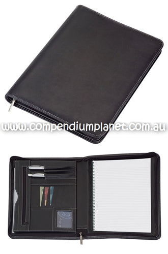 A6 Sanford Pocket Leather Compendium