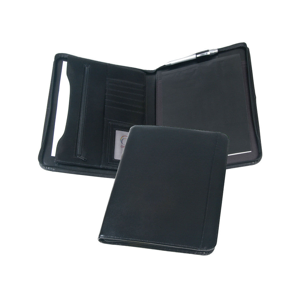 A4 Cayle Branded Leather Compendiums Inside
