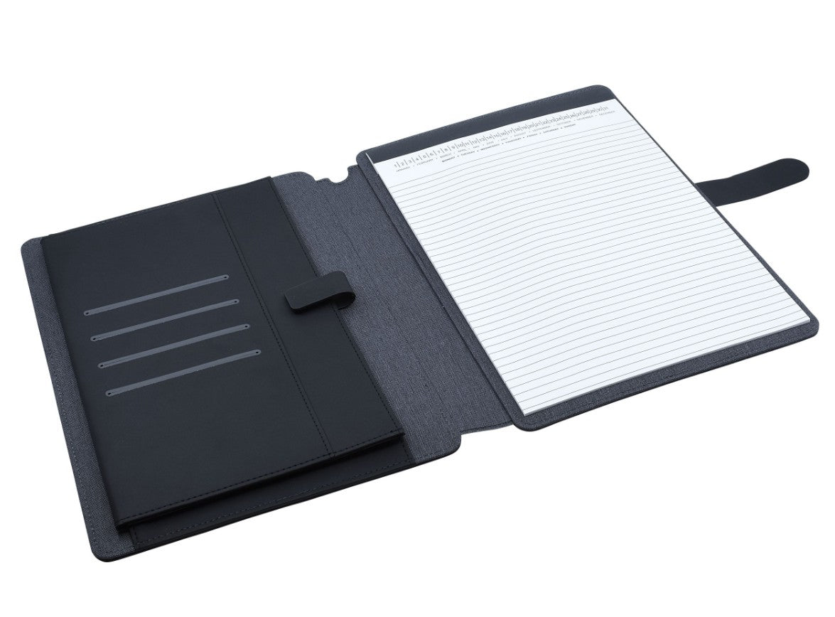 A4 Padfolio With Corporate Branding Interior