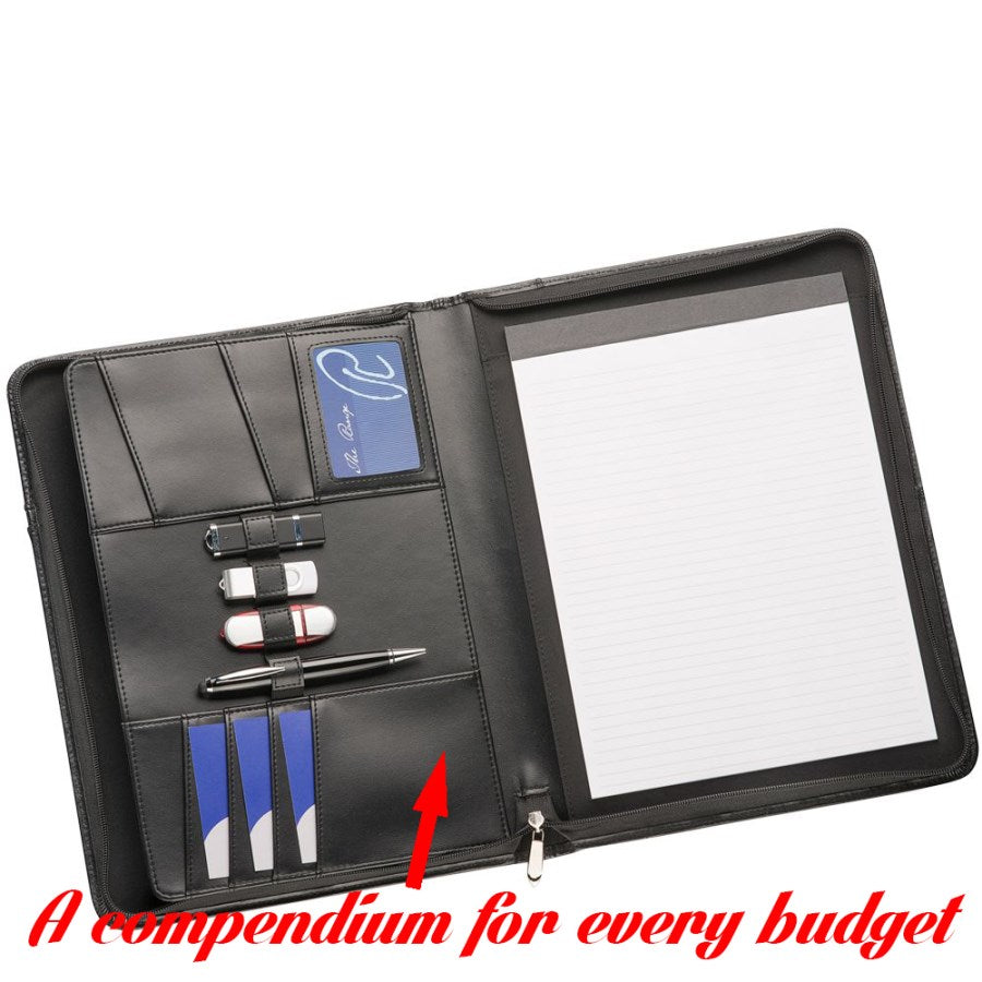 A4 Sophie Leather Compendium