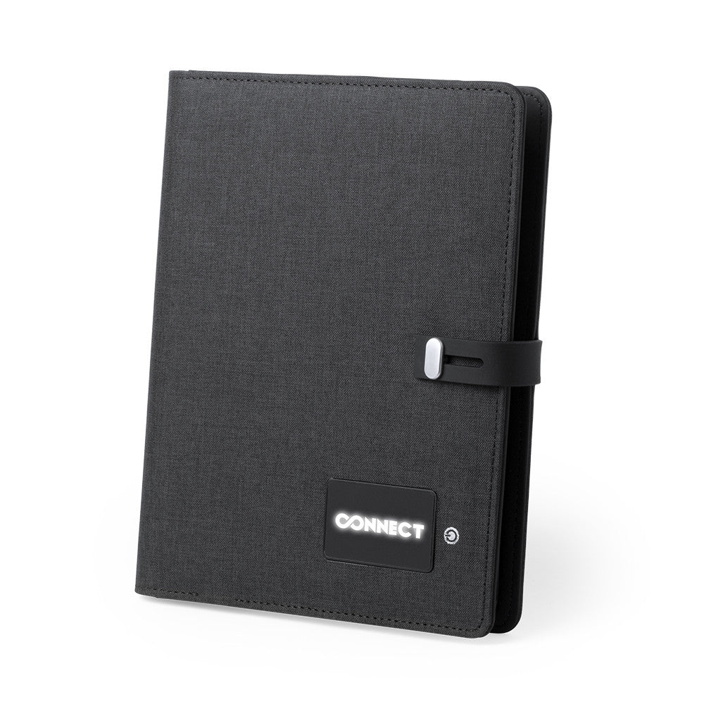 Corporate Logo Power Bank Padfolios
