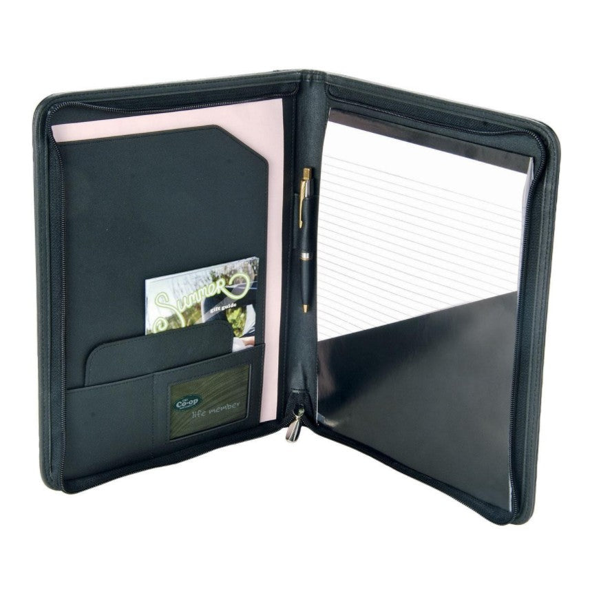 Luxury A4 Leather Compendiums With Branding