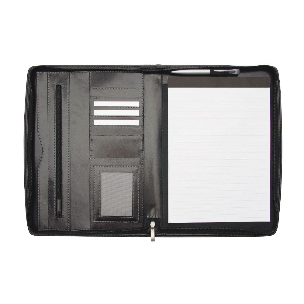 Personalised Foolscap Compendiums Leather Inside