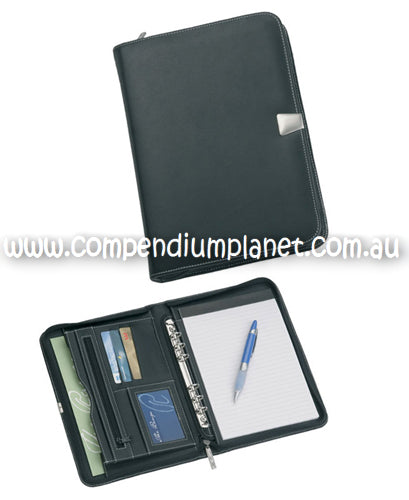 Leather A5 Compendiums Personalised For Your Staff – Compendium Planet