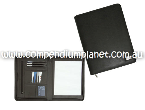 Corporate Branded A4 Zip Compendium