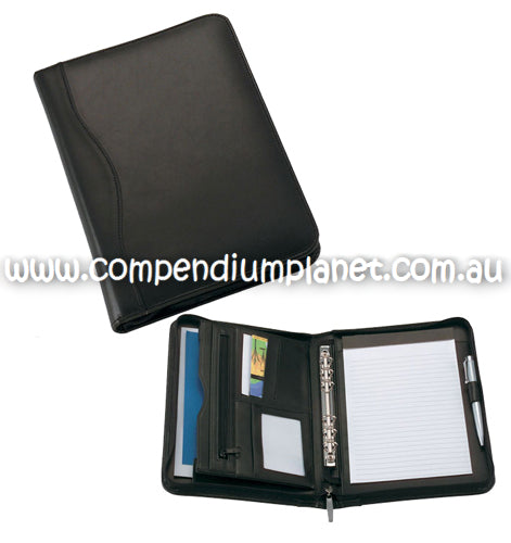 A5 Premium Leather Compendium