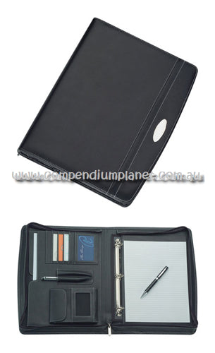 Promotional Zippered Compendium A4