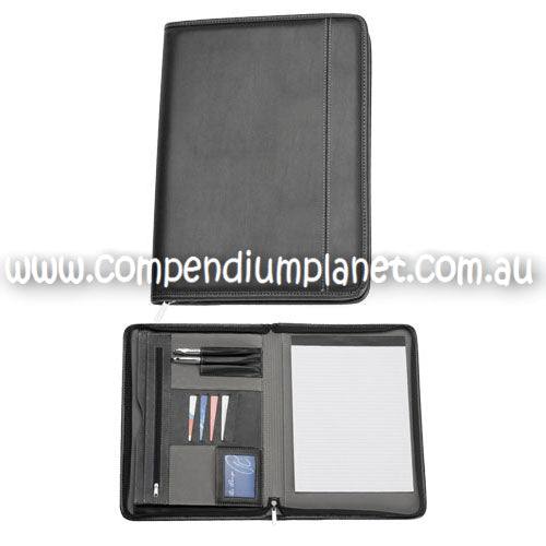 Custom-Printed Zippered A4 Compendium