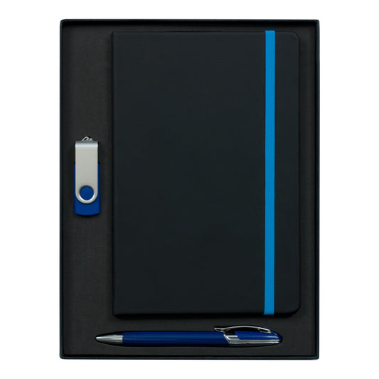 Byram A5 2GB USB & Havana Pen Notebook