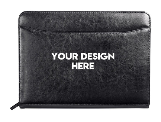 Luxury Bonded Leather Portfolios Custom