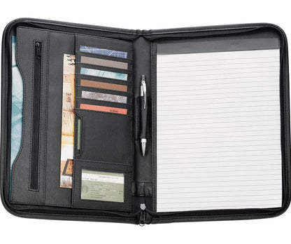 Presi Brandable Zippered Compendium A4