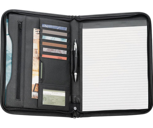 Presi Brandable Zippered Compendium A4