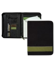 100% Recycled Zippered A4 Compendium